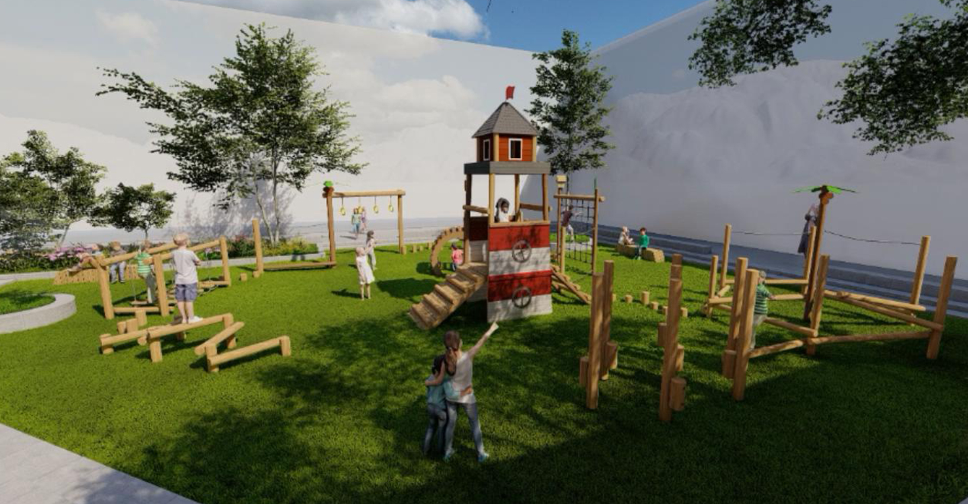 户外体能训练组合